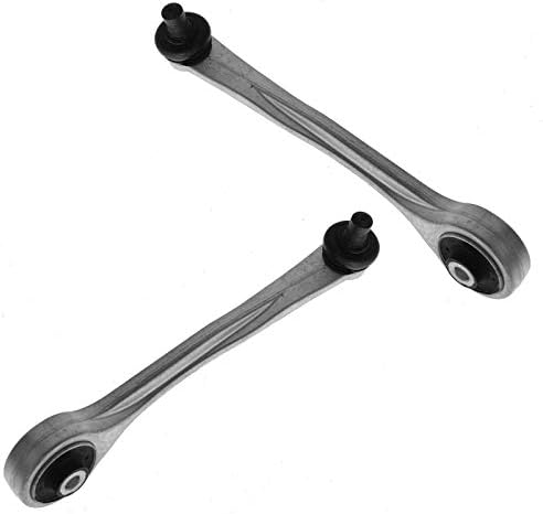 TRQ Front Control Arm with Ball Joint Set Compatible with 2009-2010 Audi A4 A4 Quattro 2010 A5 2008-2010 A5 Quattro S4