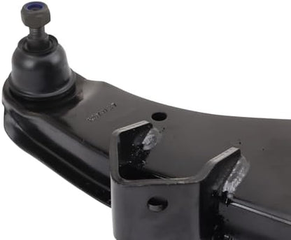 TRQ Front Right Lower Control Arm with Ball Joint Passenger Side Compatible with 1990-1994 Eagle Talon Mitsubishi Eclipse 1989-1993 Galant Plymouth Laser MI4511100 MI4511101