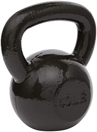 Amazon Basics Cast Iron Kettlebell