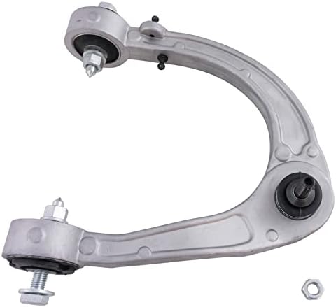 TRQ Front Upper Control Arm with Ball Joint Set Compatible with 2008-2014 Cadillac CTS 2004-2009 SRX 2005-2011 STS