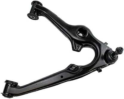 TRQ Front Stamped Steel Lower Control Arm Ball Joint Assembly RH Passenger Side for Silverado Sierra Tahoe Suburban Escalade