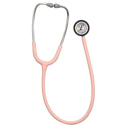 3M Littmann Classic III Monitoring Stethoscope, 5910C, More Than 2X as Loud, Weighs Less, 27" Champagne Rose Satin-Finish Tube for Added Comfort, Flexibility and Cleanability