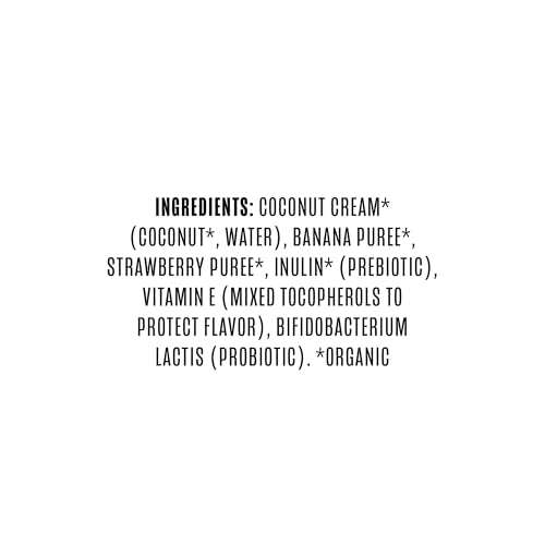 Once Upon A Farm Strawberry Banana Coconut Melts with Probiotics, Organic, Dairy Free, 1 Ounces (Pack Of 8)