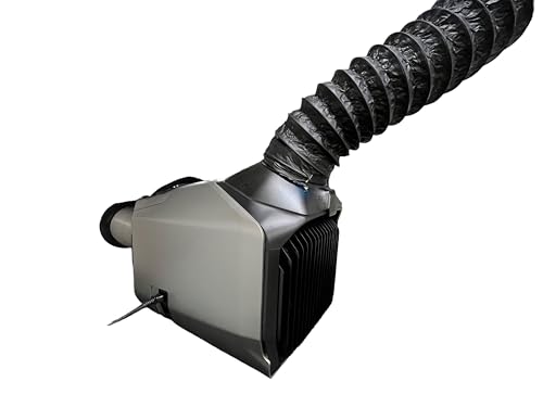 ECOFLOW Wave 2 & 3 Duct Fittings to Standard HVAC Ventilation Hose Adapter