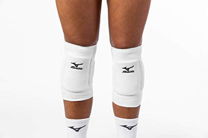 Mizuno Youth T10 Plus Volleyball Kneepad, One Size, White