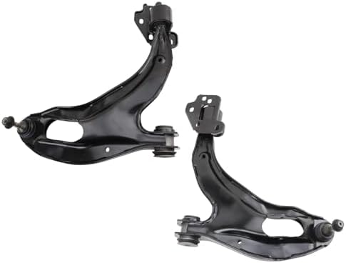 TRQ Front Lower Control Arm with Ball Joint Set Driver and Passenger Side 2 Pieces Compatible with 2006-2011 Ford Crown Victoria Lincoln Town Car Mercury Grand Marquis