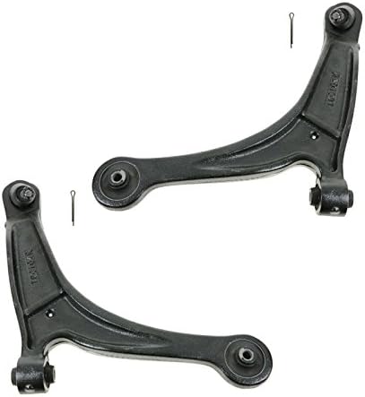 TRQ Front Lower Control Arm with Ball Joint Set Compatible with 2006-2014 Honda Ridgeline