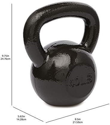 Amazon Basics Cast Iron Kettlebell