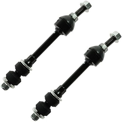 TRQ Front Steering & Suspension Kit Ball Joint Control Arm with Ball Joint Sway Bar Stabilizer Link Tie Rod Compatible with 2006-2008 Dodge Ram 1500