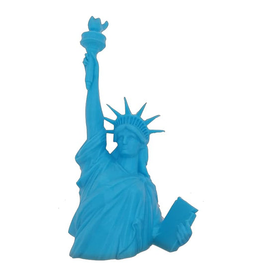 Statue of Liberty Sci Fi Apocalyptic Sunken Fish Tank Decoration