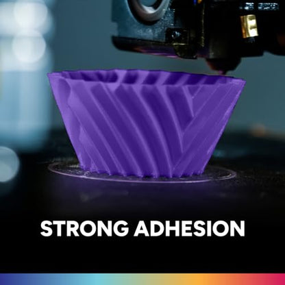 OVERTURE PLA Filament 1.75mm, Neatly Wound 3D Printer Filament 1kg Spool (2.2lbs), Dimensional Accuracy +/- 0.02 mm, Fit Most FDM 3D Printers (Purple)