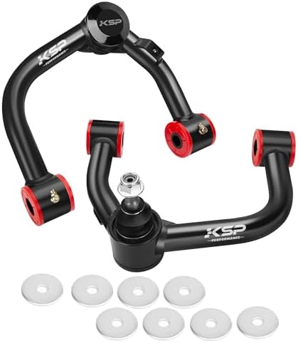 KSP 0-2" OEM Upper Control Arms for Toyota 4Runner 2003-2023, Front Suspension Arms for Toyota FJ Land Cruiser GX460 470, Adjustable UCA Lift 0-2inch for Toyota, Replace OE Part#4806629225,4806729225