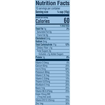 Gerber Stage 3 Baby Food, Oatmeal Banana Strawberry Cereal, Whole Grains, Iron, Baby Oatmeal Cereal, 6-Pack