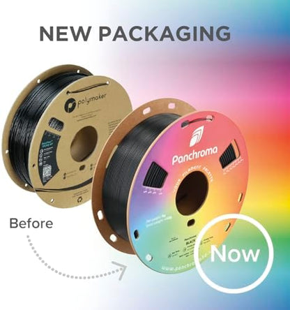 Polymaker Panchroma Matte PLA Filament, Muted White 1.75mm 1kg 3D Printing Filament, Formerly Polyterra Matte, Fit Most FDM 3D Printers, 1kg Spool (2.2lbs)