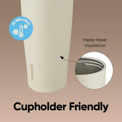 Owala FreeSip Sway - Stainless Steel - 30-oz. - Tan (Lightly Toasted)