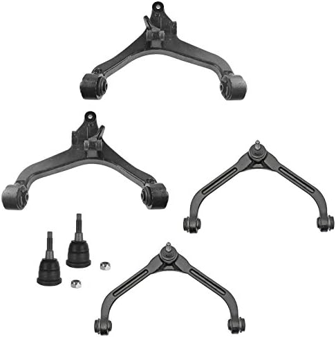 TRQ Front Control Arm with Ball Joint Set Compatible with 2005-2007 Jeep Liberty