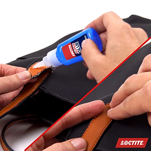 Loctite Super Glue Professional Liquid, Clear, 0.7 fl oz Bottle, 3 Pack - Superglue for Plastic, Wood, Metal, Crafts & Repair, Cyanoacrylate Adhesive Instant Glue, Quick Dry