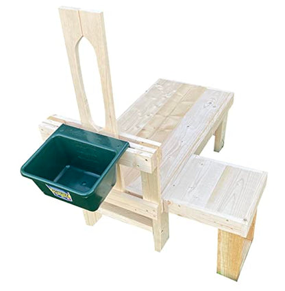 Rugged Cross Creations Dwarf Goat Milking Stand - Goat Hoof Trimming Stand(Without Bin + Seat)
