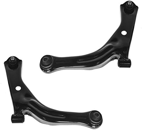 TRQ Front Lower Control Arm with Ball Joint Set Compatible with 2001-2004 Ford Escape Mazda Tribute