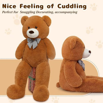 MaoGoLan Giant Extra Large Teddy Bear 55 inch Jumbo Stuffed Animals for Girlfriend Her