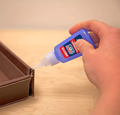 Loctite Super Glue Liquid Professional, Clear Superglue For Plastic, Wood, Metal, Crafts, & Repair, Cyanoacrylate Adhesive Instant Glue, Quick Dry - 0.14 fl oz Bottle, Pack Of 12