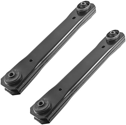 TRQ Rear Lower Control Arm Set Compatible with 1999-2004 Jeep Grand Cherokee