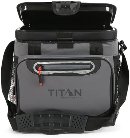 Titan by Arctic Zone 30 Can Zipperless Soft Cooler with HardBody Liner