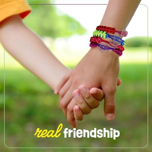 Pretty Me Friendship Bracelet Making Kit for Girls - Crafts for Girl - String Bracelets Maker - Gifts for 8-12 Year Old Kid - Birthday Gift Ideas & Kits Toys Ages 8, 9, 10, 11, 12 - Kids Age 8-12 Olds