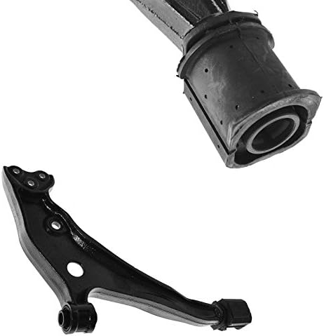 TRQ Front Lower Control Arm with Ball Joint Set Compatible with 1999-2002 Mercury Villager Nissan Quest