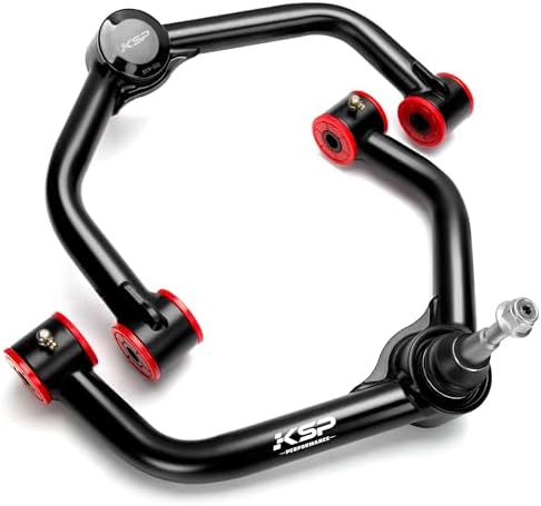 KSP Upper Control Arms for Ram 1500, 2-4inch Lift Tubular Suspension Arms with Ball Joint fit D-odge1500 2WD 4WD 2009-2010 2011-2014 2015-2022 (Package of 2),Version 2.0