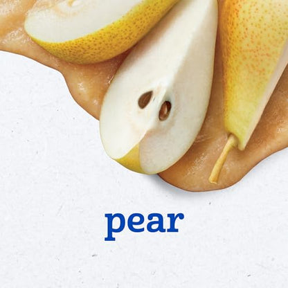 Gerber 2nd Food Baby Food Pear Puree, Natural & Non-GMO, 4 Ounce Tubs, 2-Pack (Pack of 8)