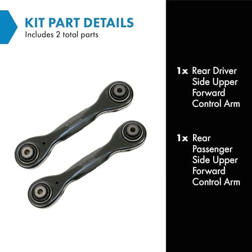 TRQ Rear Upper Control Arm Set Compatible with 2008-2013 BMW 128i 135i 2006 325i 325xi 2007-2010 328i 2007-2008 328xi 330i 330xi 2009-2010 335d 335i 335xi