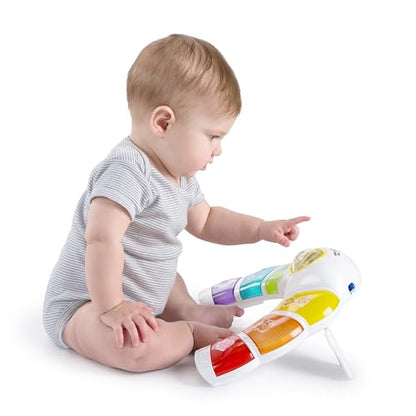 Baby Einstein Glow & Discover Light Bar Musical Activity Station and Tummy Time Toy, Montessori Cause and Effect Early Learning for 3-36 months