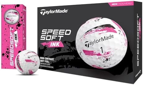 TaylorMade SpeedSoft Golf Balls, Maximum Distance with Ultra-Soft Feel, Perfect for Off The Tee and Around The Green