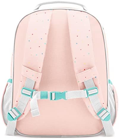 Simple Modern Medium Toddler Backpack for School Girls and Boys | Kindergarten Elementary Kids Backpack | Fletcher Collection | Kids - 15" tall | Rainbow Speckles
