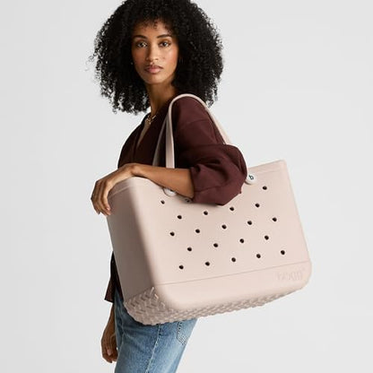 BOGG BAG - Tote for Beach, Pool, Boat, Sports - All Purpose EVA - Tonal Buttons