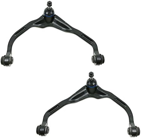 TRQ Front Steering & Suspension Kit Ball Joint Control Arm with Ball Joint Sway Bar Stabilizer Link Tie Rod Compatible with 2008-2011 Dodge Nitro