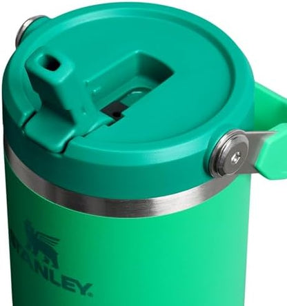 Stanley IceFlow 2.0 Flip Straw Tumbler with Handle 30 oz | Twist On Lid and Flip Up Straw | Leak Resistant Water Bottle | Insulated Stainless Steel | BPA-Free | Meadow