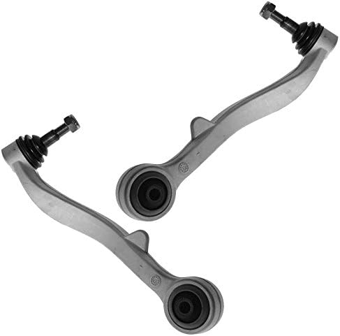 TRQ Front Lower Control Arm with Ball Joint Set Compatible with 2004-2005 BMW 645Ci 2006-2009 650i 2002-2005 745i 745Li 2006-2008 750i 750Li 2004-2006 760i 2003-2008 760Li 2006-2010 M6