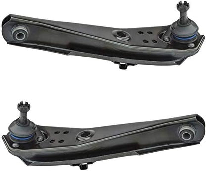 TRQ Front Lower Control Arm with Ball Joint Set Compatible with 1963-1965 Ford Falcon 1965-1966 Mustang 1960 Ranch Wagon 1961-1965 Ranchero 1963-1964 Sprint Mercury Comet 1965 Cyclone