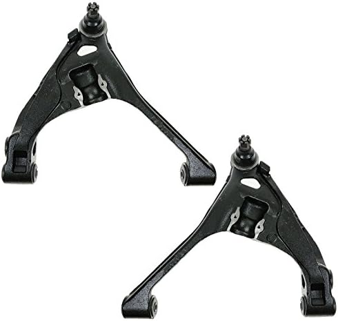 TRQ Front Lower Control Arm with Ball Joint Set Compatible with 2000-2004 Dodge Dakota 2000-2003 Durango