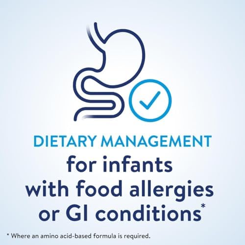 EleCare Hypoallergenic Amino Acid-Based Infant Formula, Complete Nutrition for Food Allergies and GI Conditions, Amino Acid-Based Baby Formula Powder, 14.1-oz Can