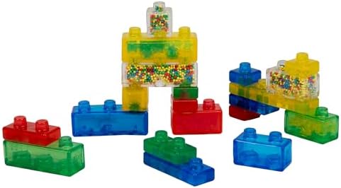 Goliath Jelly Blox Creative Kit | Includes 20 Blocks | Toddler & Preschool Building Blocks Kids Can Squeeze, Stretch, Squish | Safety Tested & Ouch-Free | Tactile, Sensory Play Toy for Ages 2+