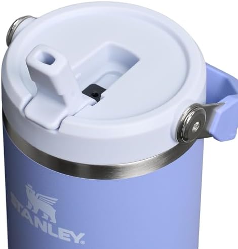 Stanley IceFlow 2.0 Flip Straw Tumbler with Handle 30 oz | Twist On Lid and Flip Up Straw | Leak Resistant Water Bottle | Insulated Stainless Steel | BPA-Free | Hydrangea