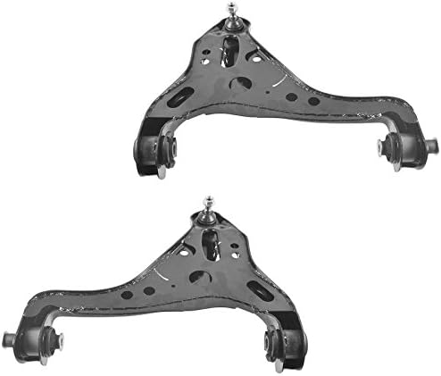 TRQ Front Upper & Lower Control Arm with Ball Joint Set Compatible with 2006-2010 Ford Explorer 2007-2010 Explorer Sport Trac Mercury Mountaineer
