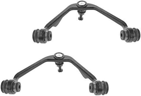 TRQ Front Upper Control Arm with Ball Joint Set Compatible with 1997-2002 Ford Expedition 1997-2003 F-150 2004 F-150 Heritage 1997-1999 F-250 2002 Lincoln Blackwood 1998-2002 Navigator