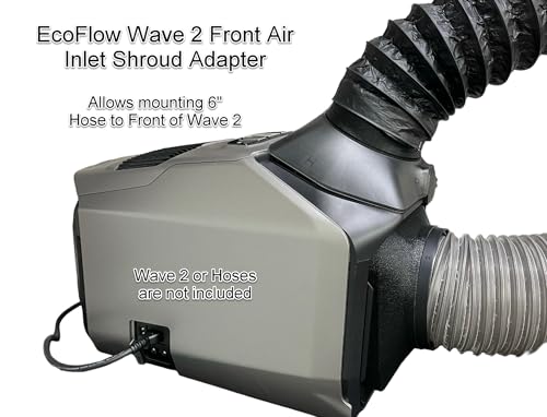 ECOFLOW Wave 2 Duct Front Air Inlet Shroud Adapter