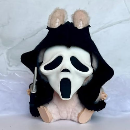 Two Sets Of 17cm Doll Clothes For Halloween Scary Mask Doll Accessories Cute Halloween Costumes For Dolls Create The Cutest 17cm Fashion Doll For Halloween