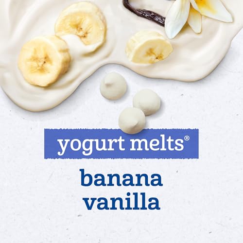 Gerber Baby Snacks Yogurt Melts, Banana Vanilla, 1 Ounce (Pack of 7)