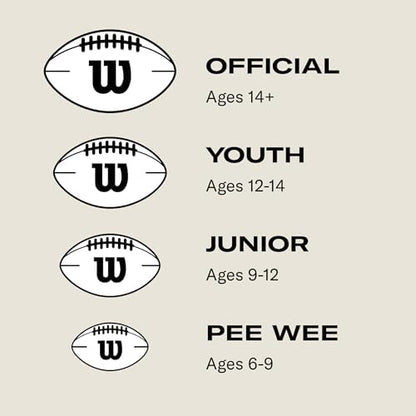 WILSON NFL Super Grip Composite Footballs